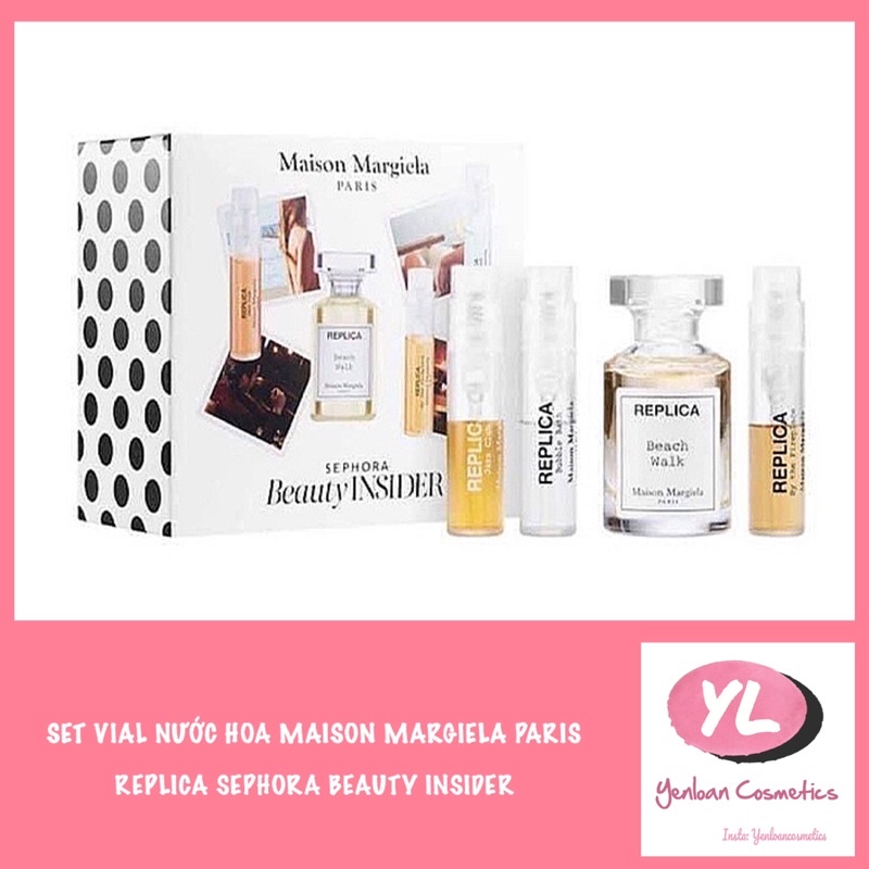 Set vial nước hoa Maison Margiela Replica Sephora Beauty Insider