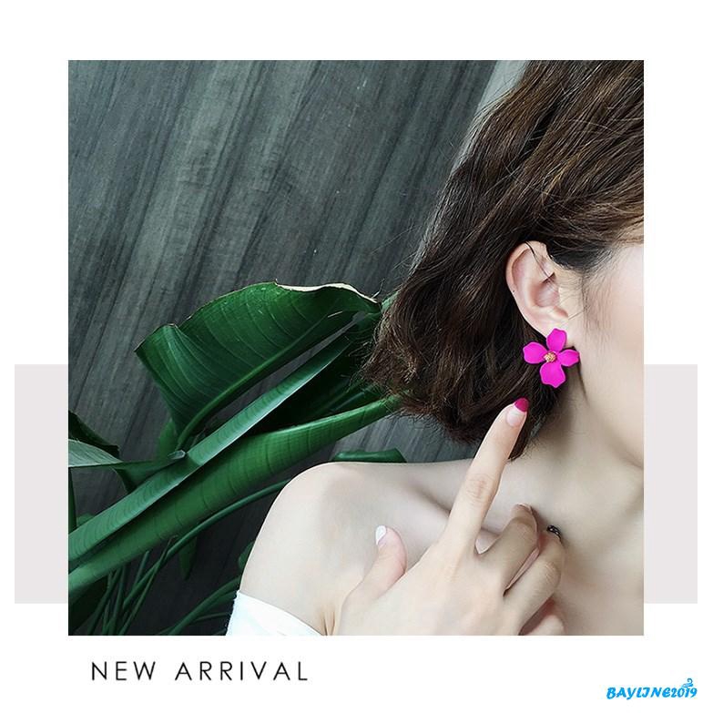 Khuyên tai hình bông hoa phong cách bohemian thanh lịch dành cho nữ