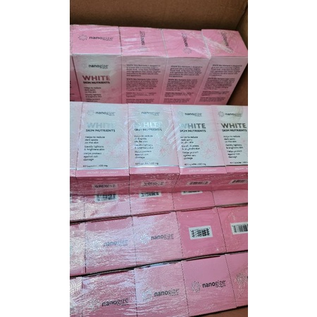 Viên uống trắng da Nanogize White Skin Nutrients
