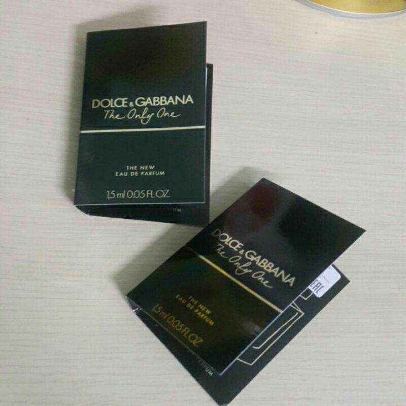 vial mẫu thử nước hoa dolce & gabbana the only one 1.5ml edp