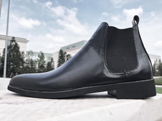 Giày chelsea boot da bò tăng 6cm