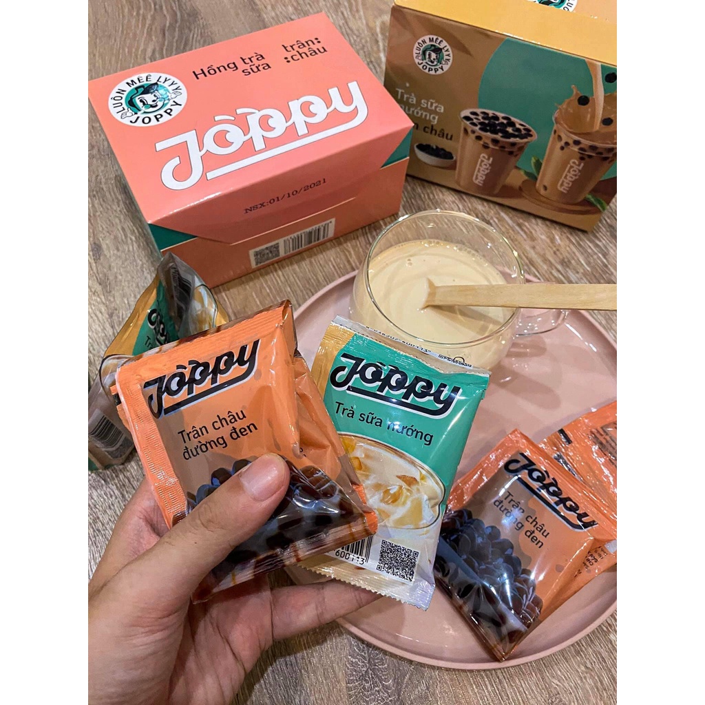 Set 1 trà sữa nướng + 1 trân châu đường đen | BigBuy360 - bigbuy360.vn