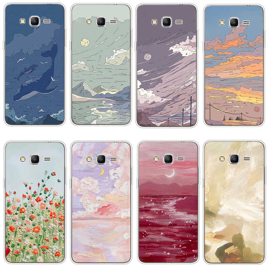 Ốp Điện Thoại TPU Dẻo In Họa Tiết Độc Đáo Thời Trang Cho Samsung Galaxy J7 2018 J7 core J7 Neo J7 pr