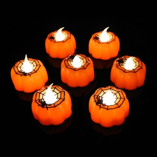 Đèn LED nến bí ngô Halloween