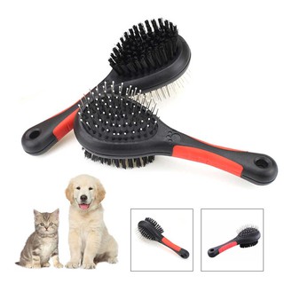 Lược chải 2 mặt lược chải lông chó mèo cán to 2 mặt