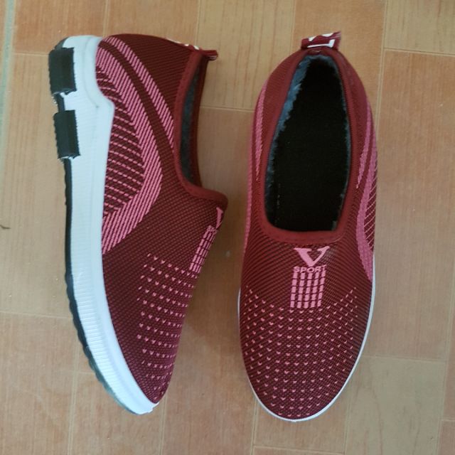 Giày lười lót nỉ siêu nhẹ hàng nhập | BigBuy360 - bigbuy360.vn