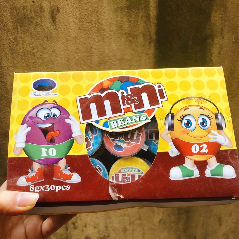 sỉ hộp 30 hũ kẹo socola mini đáng yêu