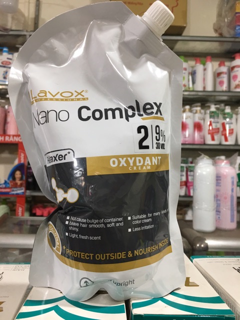 Oxy siêu dưỡng Lavox Nano Complex 1000 (6%, 9%, 12%)