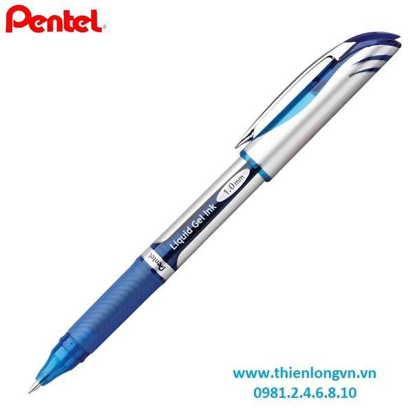 Bút ký nước energel Pentel BL60 mực xanh ngòi 1.0mm