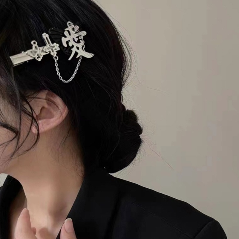 Flgo Kẹp Tóc Hình Bướm / Ngôi Sao / Hình Mỏ Vịt Cho Nữ Y2k