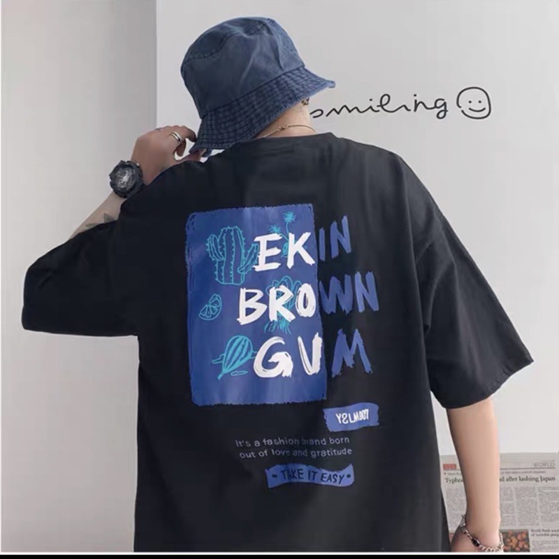 Áo Thun Unisex ❤️FREESHIP❤️ Áo Thun Tay Lỡ EKIN BEOWN Unisex 🧸