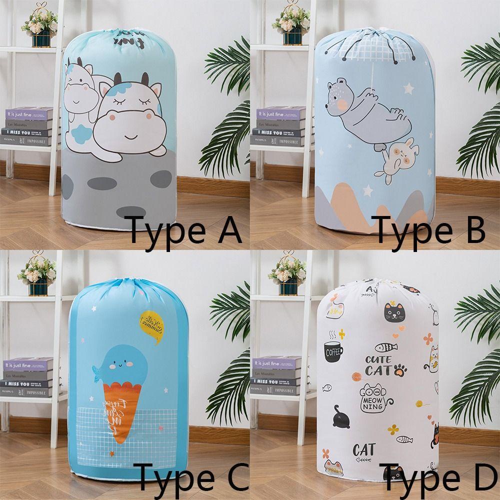 LANSEL Túi Dây Rút Đựng Chăn Mền Chất Liệu Cotton Eva Chống Bụi