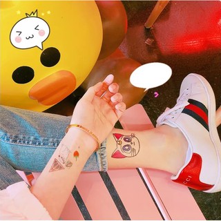 Hình xăm dán tattoo mini stickers dễ thương