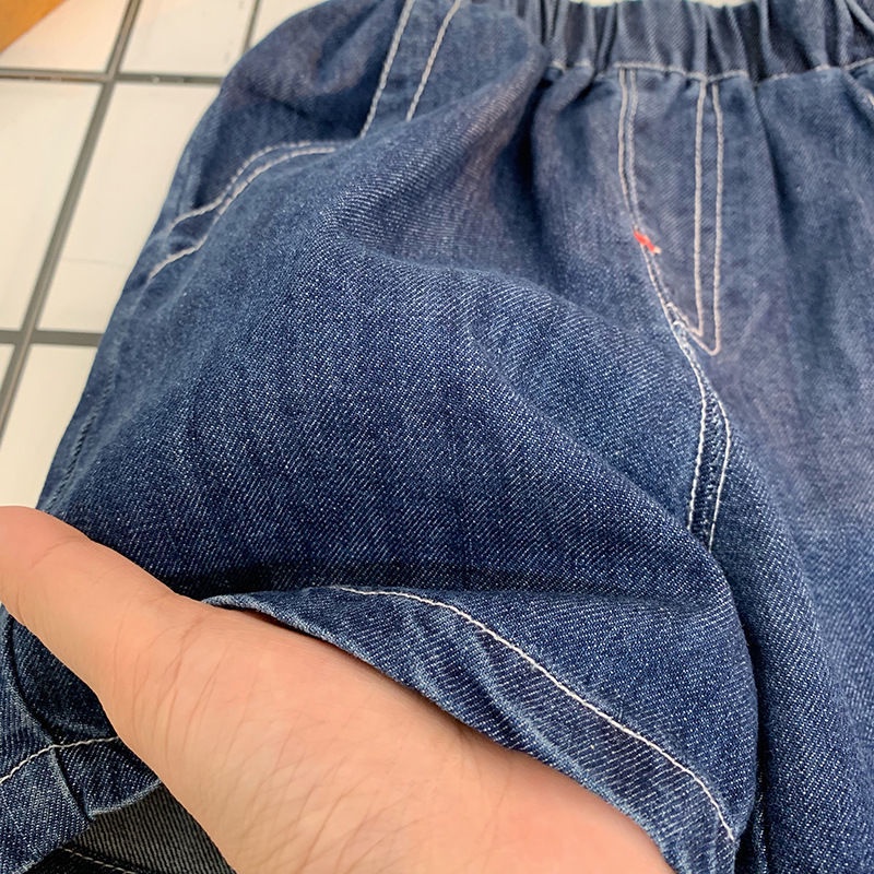 Quần Short Jean Kiểu Hàn Quốc Thời Trang Mùa Hè Cho Bé