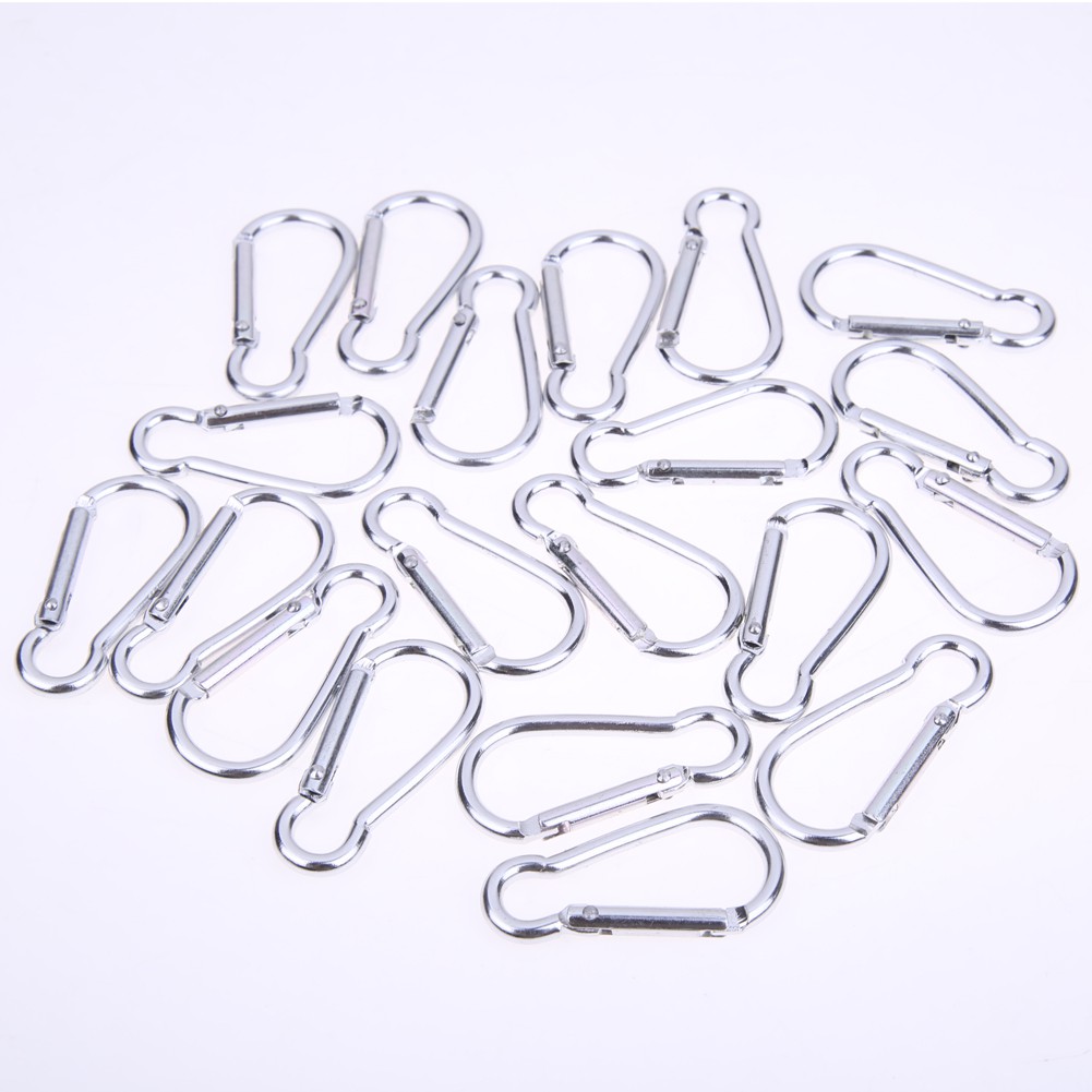 Set 20 Móc Khóa Hợp Kim Nhôm Tiện Dụng