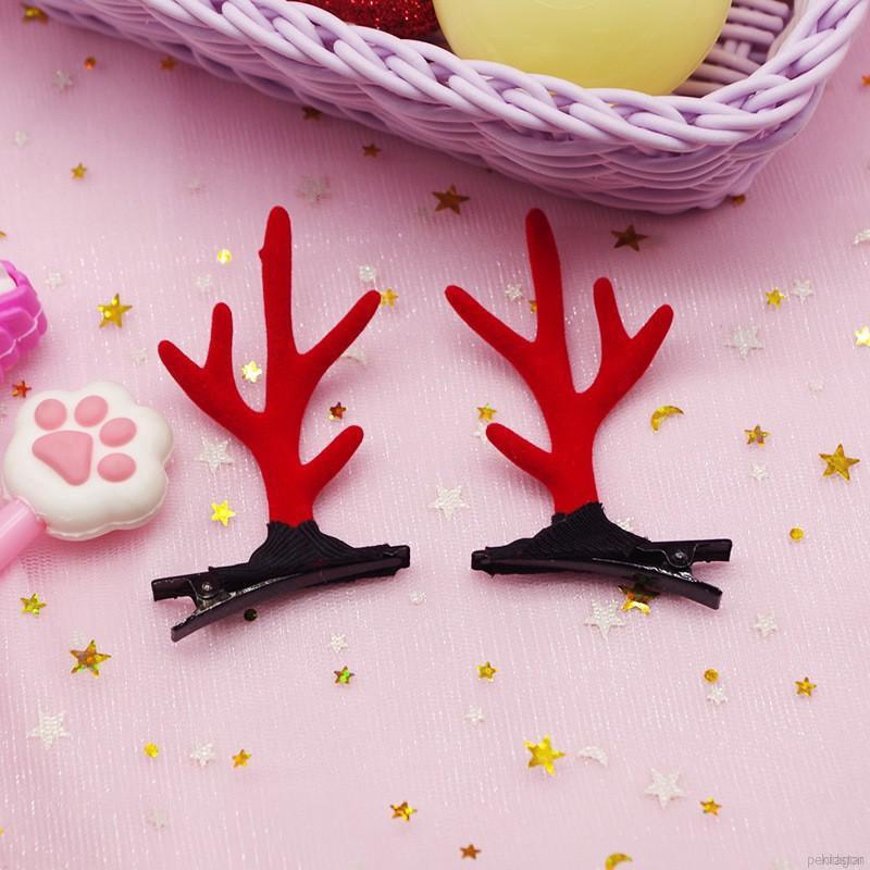 Kẹp tóc sừng hươu dễ thương cho bé gái