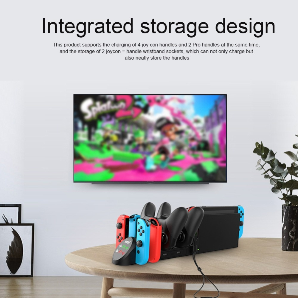 Đế Sạc Đứng Ipega PG-9187 Cho Tay Cầm Chơi Game Nintendo Switch Joy-Con