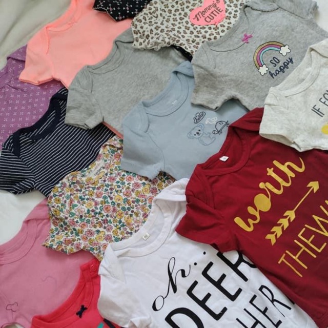 Cưng xỉu quá Sỉ lẻ ib shop hốt lẹ nào ^^ Body chip xuất dư các hãng: cater's, next, text, H&M,... Size 0-24M