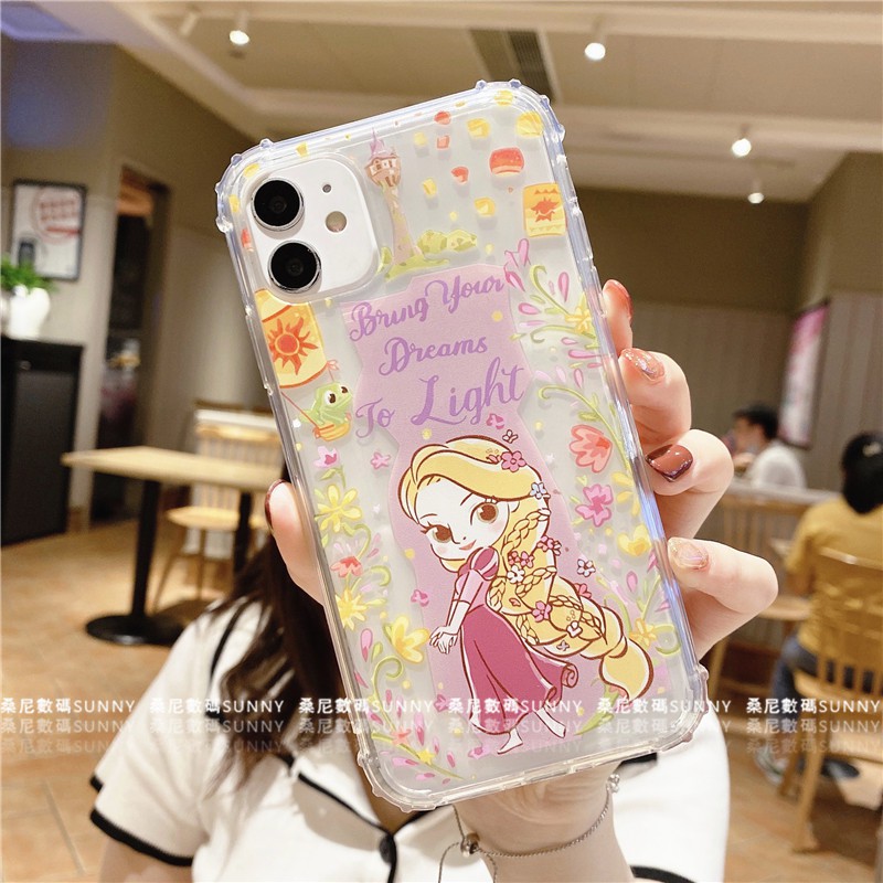 Disney Ốp Điện Thoại Trong Suốt Hình Công Chúa Ngủ Trong Rừng Cho Iphone 11 12