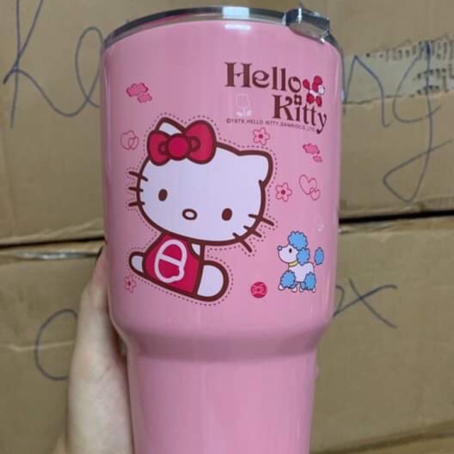 Ly giữ nhiệt hello kitty ( túi ngẫu nhiên)