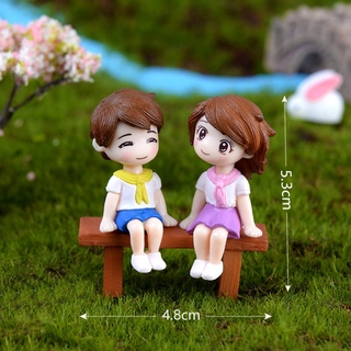 Set 3 Mô Hình Cặp Đôi Trang Trí Sân Vườn