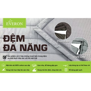Đệm đa năng EVERON màu ghi