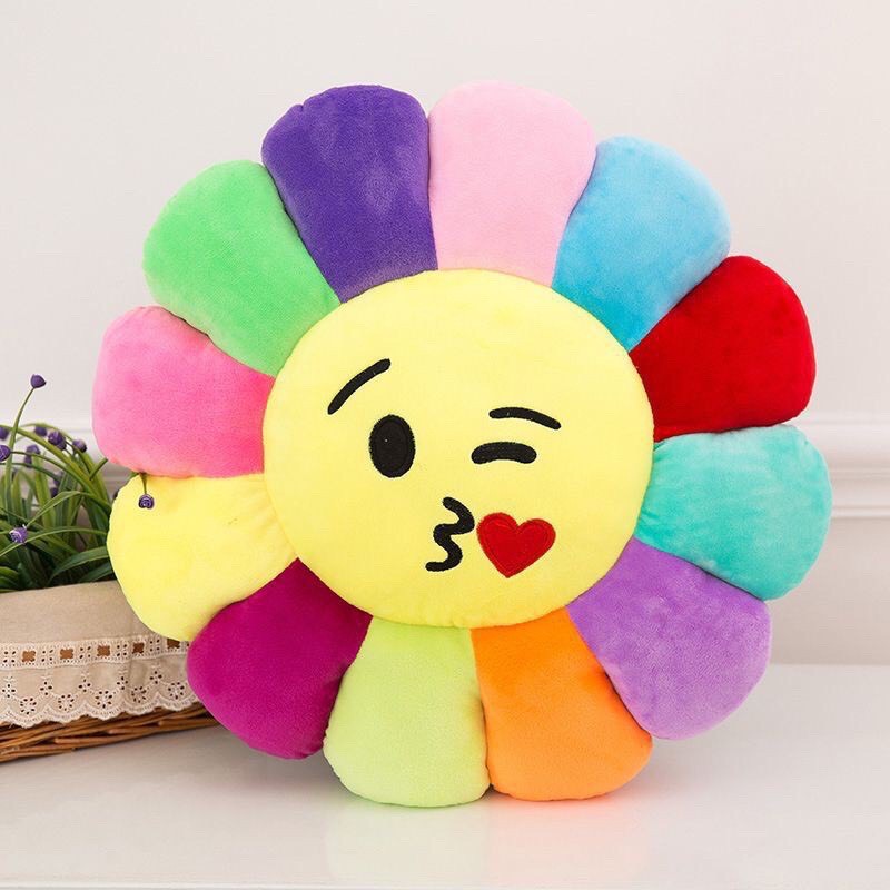 [FREESHIP]Gối tưa - Nệm ngồi hoa mặt trời 45cm