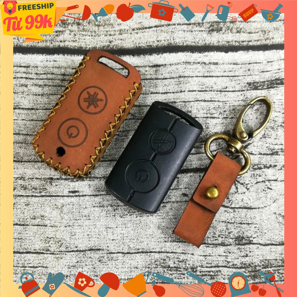 [❤️ Rẻ Vô Địch ❤️] Bao da chìa khóa Smartkey NVX - Janus - Grandee 2019