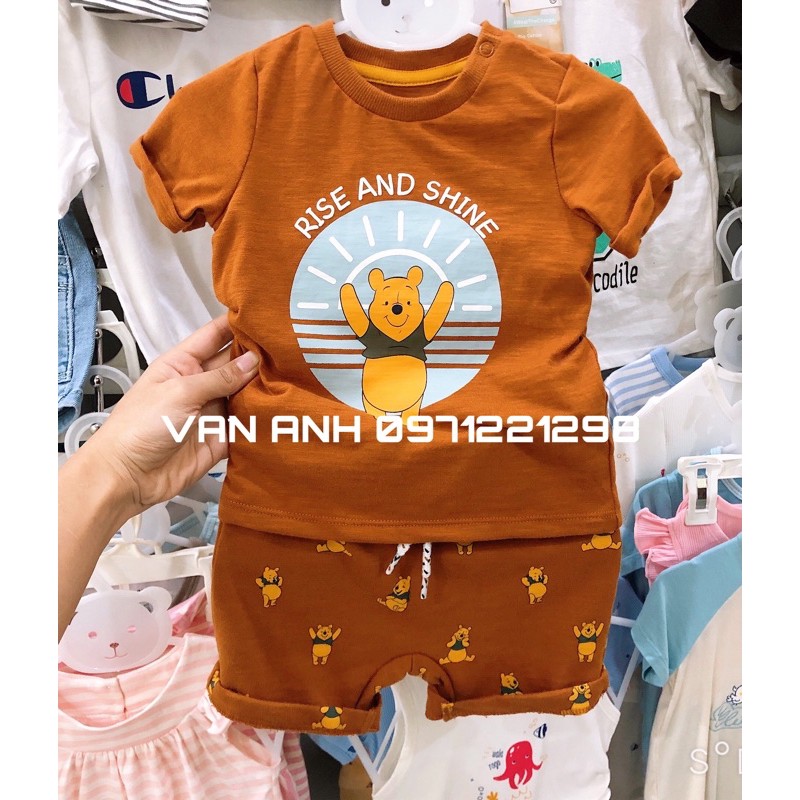 set bộ Gấu nâu Disney xuất dư (Ảnh Thật)