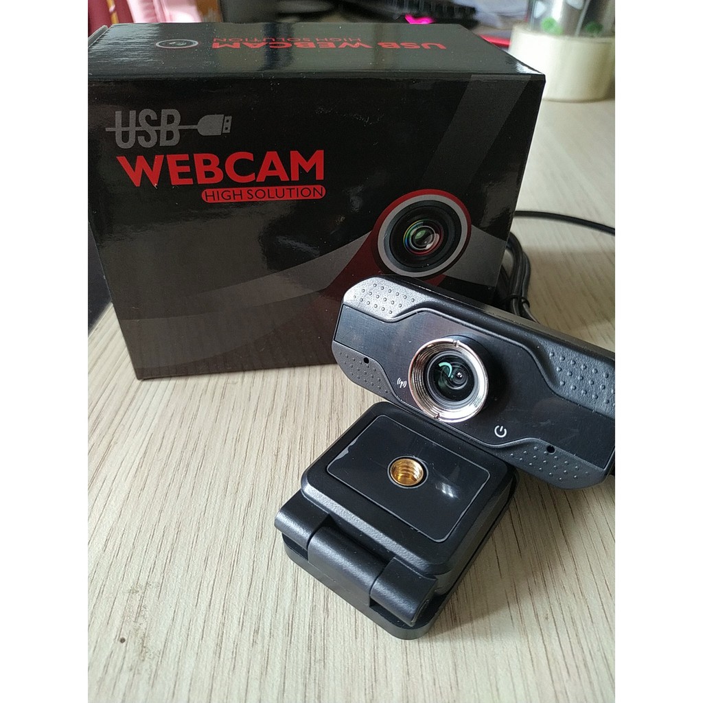 HD Webcam 30FPS USB 2.0 HD có mic và kẹp cố định cho máy tính / webcam có mic / 12 MP webcam máy tính