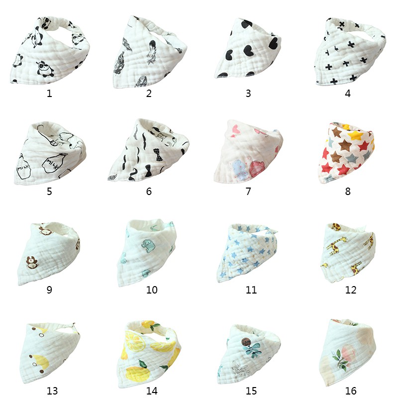 Khăn Quàng Cổ Chất Liệu Cotton Mềm Mại Cho Bé
