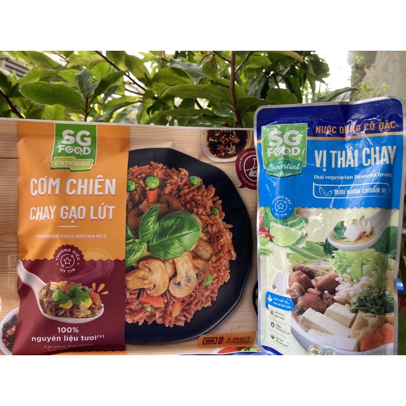 Cơm chiên chay gạo lứt Saigon food ( dành riêng cho người ăn chay )