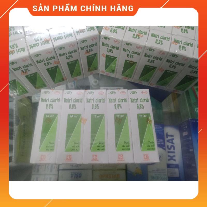 COMBO 10 SẢN PHẨM NƯỚC MUỐI SINH LÝ VỆ SINH MẮT-MŨI-TAI - NATRICLORID 0.9% (PHARMEDIC)