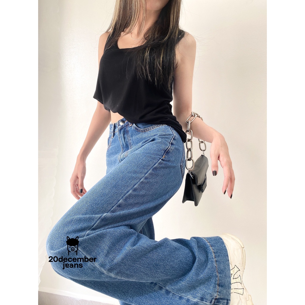 Quần Jeans suông lai to 20decemberjeans mã 2016