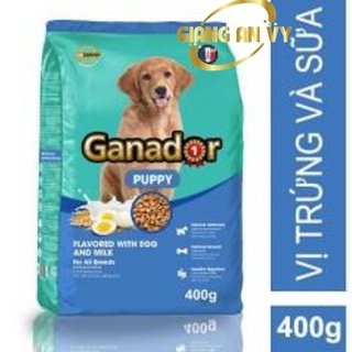 400g Thức ăn cho chó con Ganador vị Trứng và Sữa Egg and Milk