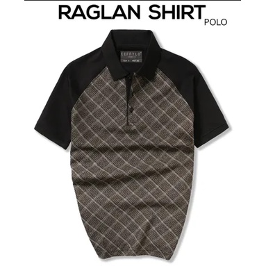 Áo polo nam phối Raglan Premium trẻ trung, hiện đại, năng động, thanh lịch