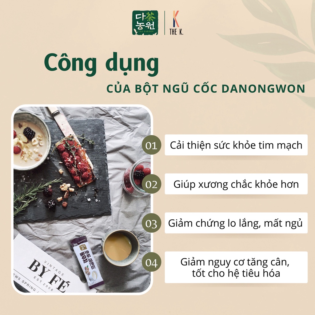 Bột ngũ cốc DANONGWON Hàn Quốc