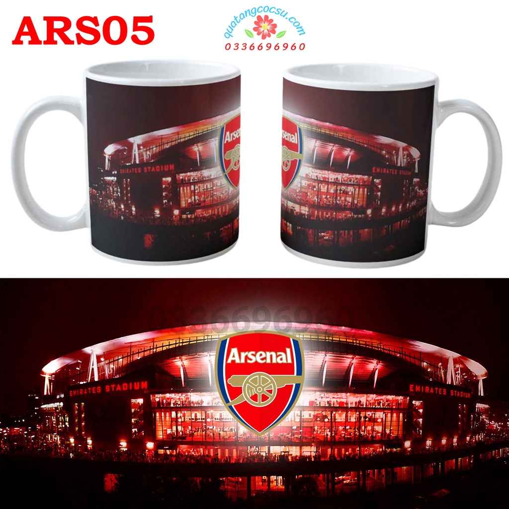 Cốc Sứ Arsenal Nhiều Mẫu, Cốc Arsenal Loại 1
