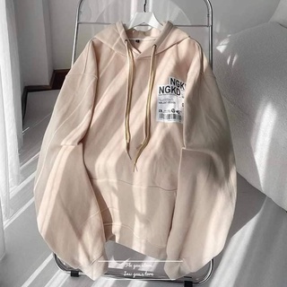 Áo khoác nỉ nữ hoodie form rộng cute hàn quốc NAVISA M380