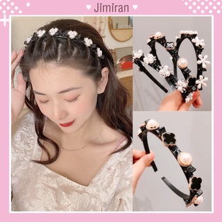 Bờm tóc đính hoa JIMIRAN có Kẹp Giữ Tóc Tạo Độ Phồng Siêu Xinh, Xược Tóc, Bờm Kẹp Hot Tiktok BT07