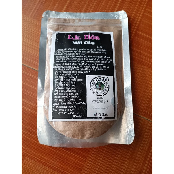 Mồi câu cá LK Hoà hàng chuẩn