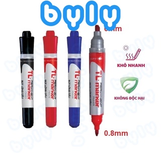 Bút lông dầu 2 đầu cây lớn 𝑻𝒉𝒊𝒆̂𝒏 𝑳𝒐𝒏𝒈 PM-09