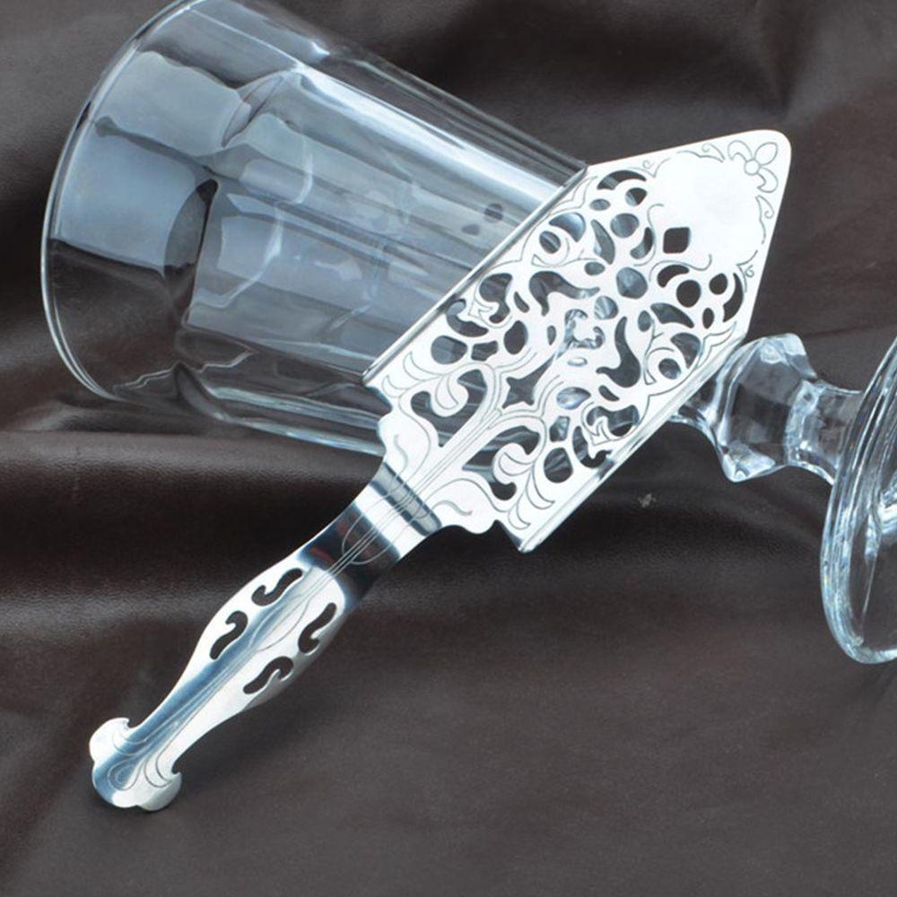 1 Muỗng Lọc Trà Bằng Thép Không Gỉ Có Lỗ Thoát Nước Tiện Dụng