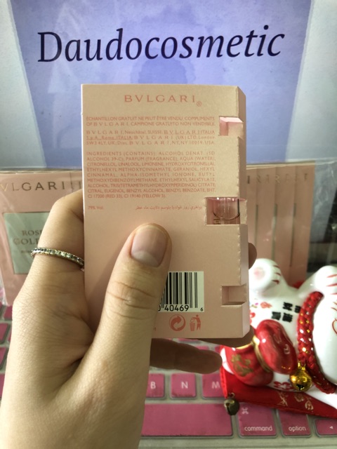 [ vial ] Nước hoa Bvlgari Rose Goldea EDP - Rose Goldea Blossom Delight 1.5ml