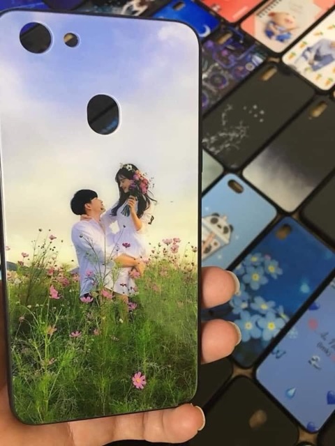 In hình lên ốp Lưng điện thoại theo yêu cầu (In hai chiếc tặng kèm 1 dây đeo điện thoại]