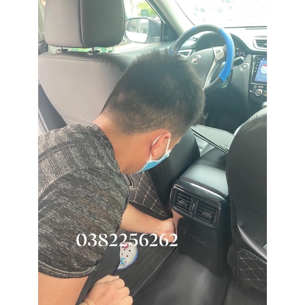 Ốp nội thất vân cacbon nissan Xtrail 16-21