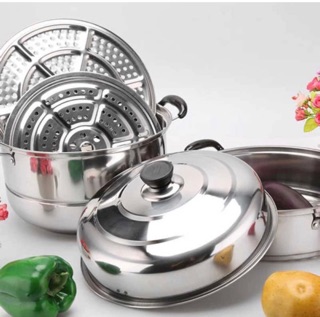Bộ Nồi Hấp 3 Tầng Đa Năng