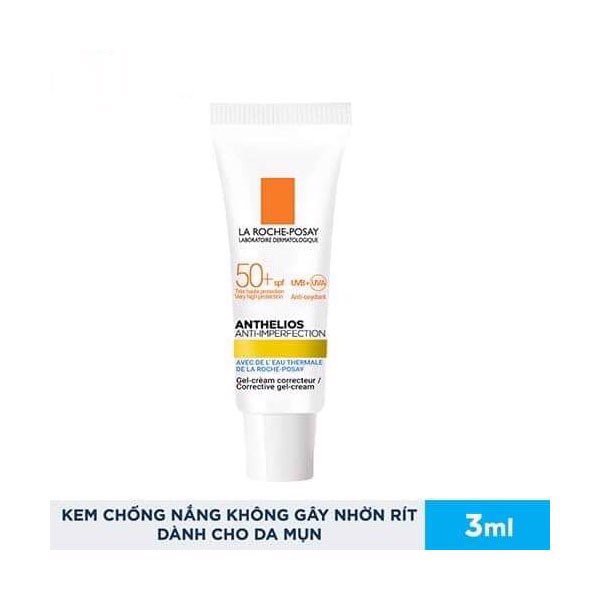 Kem Chống Nắng Cho Da Dễ Nổi Mụn La Roche-Posay Anthelios Anti-Imperfections Gel-Cream SPF 50+