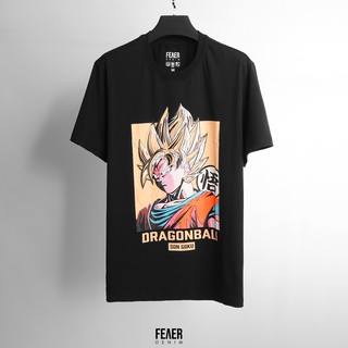 Áo thun Dragon Ball nam FEAER form chuẩn, Chất cotton cao cấp