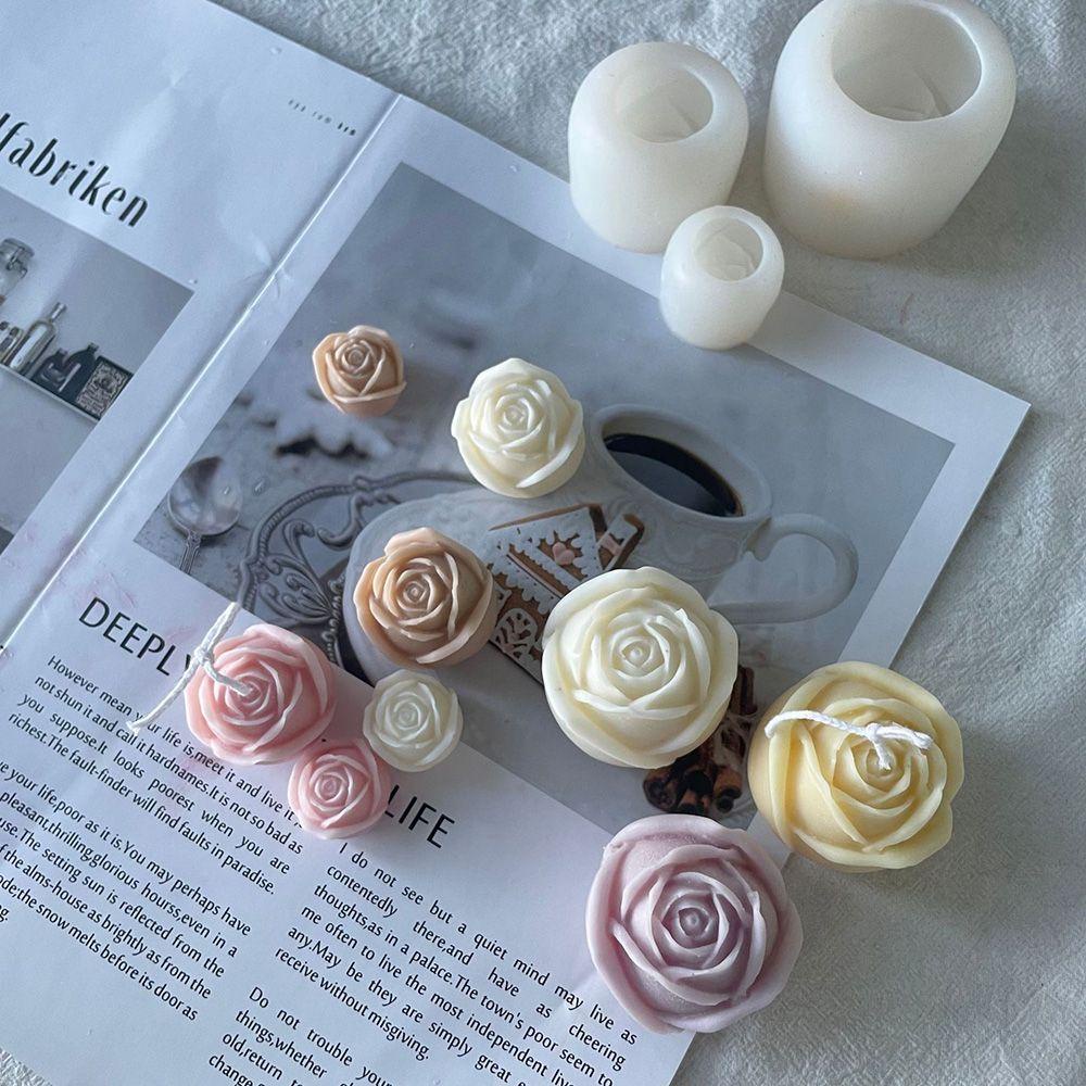 Khuôn Silicone Tạo Hình Làm Nến Thơm 3D DIY